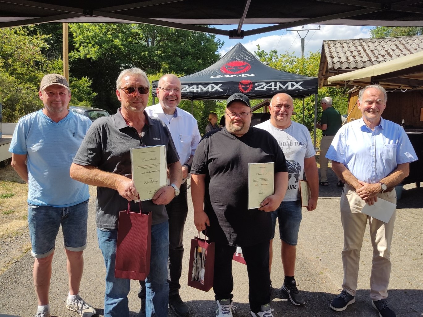 Jubiläumsfeier 50 Jahre Verschönerungsverein Ehrungen